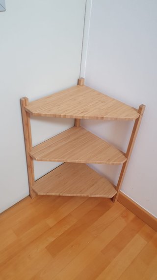 Estantería Esquina IKEA Bambú (2uds)