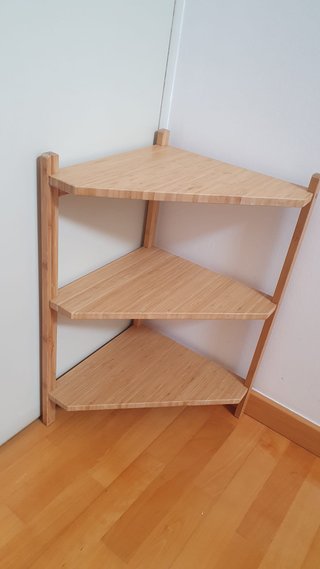Estantería Esquina IKEA Bambú (2uds)