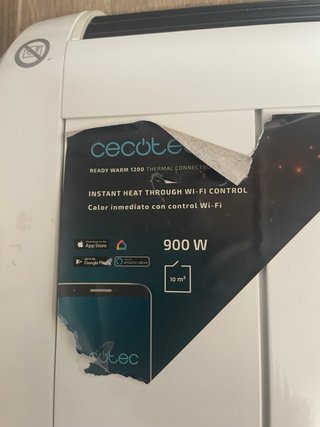 Radiador Térmico WiFi Blanco