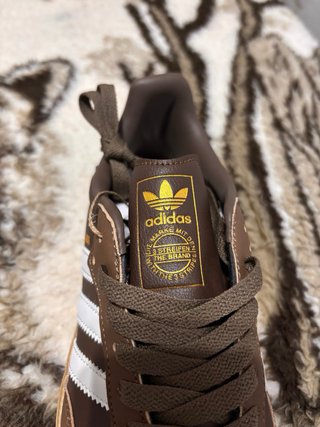Adidas Samba Marrones y Blancas
