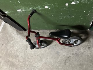 Bici sin pedales roja Chicco