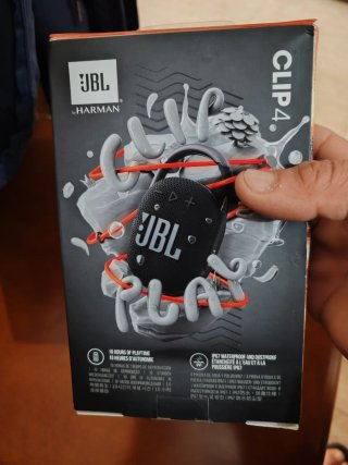 Altavoz JBL Clip 4 Negro Bluetooth 5.1