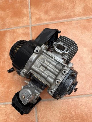 Motor Minimoto Negro/Gris