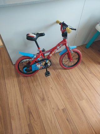 Bici niño patrulla canina