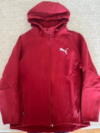 Sudadera Puma Roja Talla L