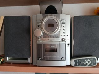 Equipo de música PRO BASIC MP3/CD Radio Cassette