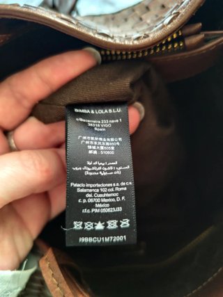 Bolso Bimba y Lola Piel Marrón