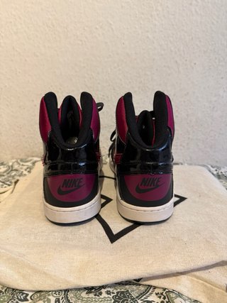 Nike Son of Force Mid Mujer T42 Negro Rosa