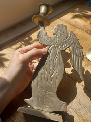 Candelabro ángel