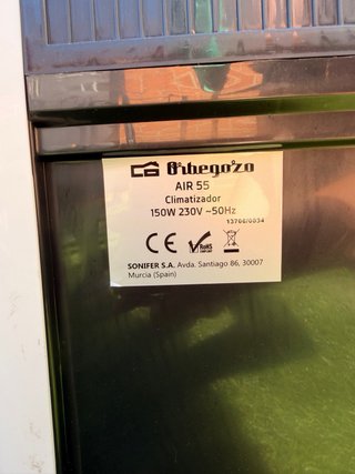 Climatizador Orbegozo AIR 55 150W