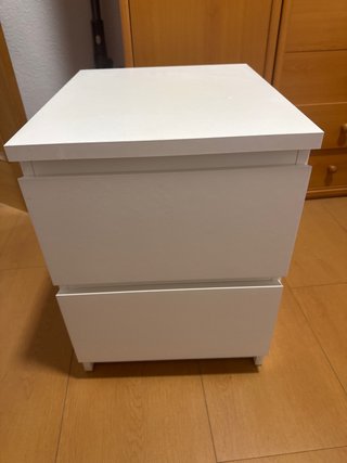Comodino bianco Ikea