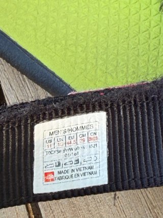 Sandalias The North Face Hombre Negro/Verde