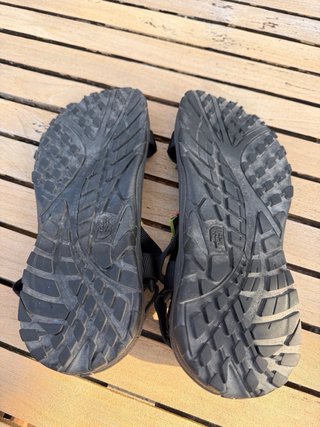 Sandalias The North Face Hombre Negro/Verde