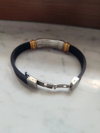Bracciale Uomo con Gecko Dorato