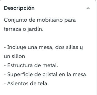 Conjunto Terraza