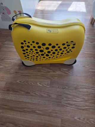 Maleta infantil Samsonite amarilla