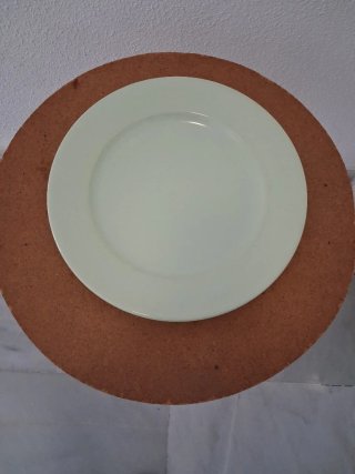 10 Piatti Piatti in Porcellana 30cm per Ristorazione