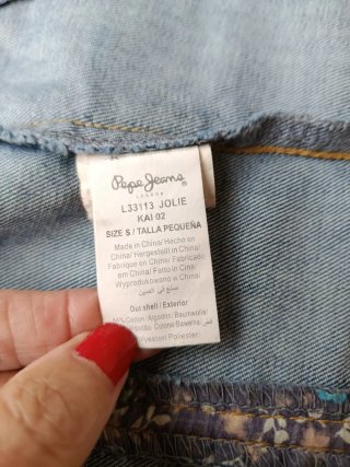 Crop top vaquero Pepe Jeans