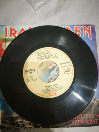 Vinilo 7 Iron Maiden 2 Minutes to Midnight