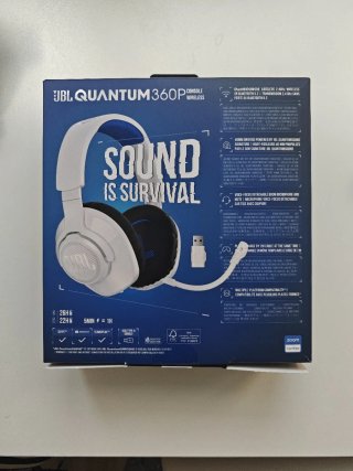 Auriculares JBL 360 Bluetooth Blanco/Azul