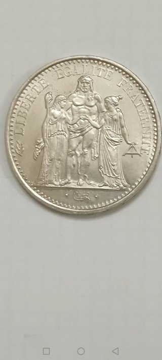 Moneda Antigua Liberté, Égalité, Fraternité