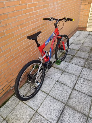 Bicicleta BH Doble Suspensión Roja