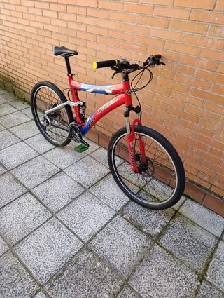Bicicleta BH Doble Suspensión Roja
