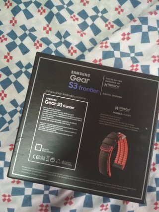 Caja Samsung Gear S3 Frontier Edición Limitada