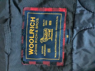 Giubbotto Woolrich nero uomo
