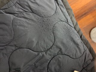 Giubbotto Woolrich nero uomo