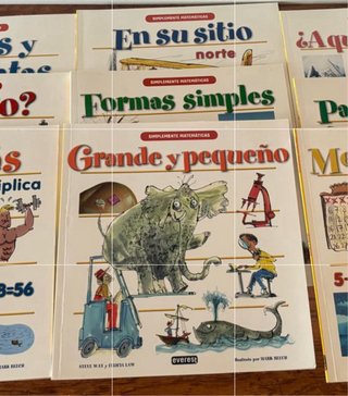 Lote Libros Simplemente Matemáticas Infantil