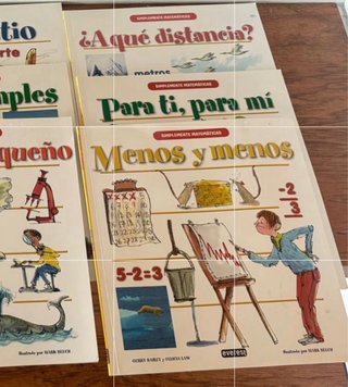 Lote Libros Simplemente Matemáticas Infantil