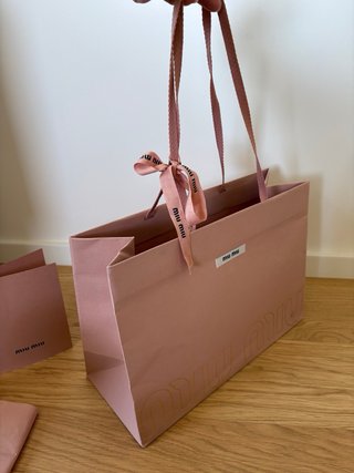 Busta Miu Miu  con fiocco