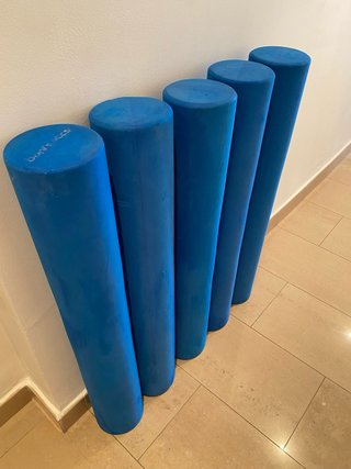 Rodillo de espuma Bonpilates azul