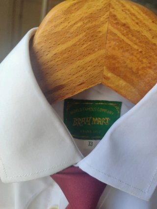 Traje comunión niño azul y dorado