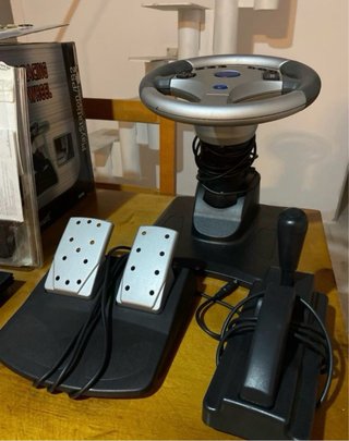 Pack PS2 Sony Negro + Juegos y Accesorios