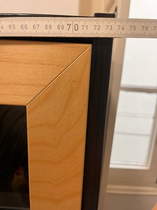 Vitrina Ikea Madera y Cristal