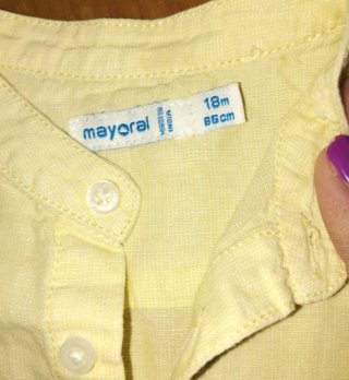 Lote 2 Camisas Niños Mayoral y Kiabi