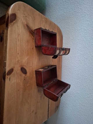 2 Bauli Decorativi Vintage