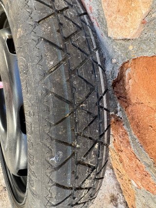 Rueda de repuesto galleta