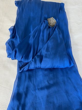 Vestido Carolina Herrera Azul