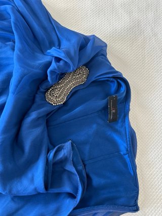 Vestido Carolina Herrera Azul