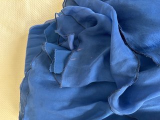 Vestido Carolina Herrera Azul
