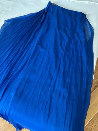 Vestido Carolina Herrera Azul