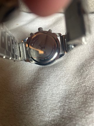 Reloj Emporio Armani Marrón y Plateado