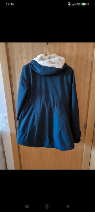 Abrigo Maternidad y Porteo Mama Azul Talla S