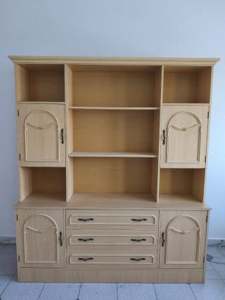 Mueble Comedor Madera Beige/Marrón