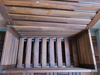 Baúl de madera Ikea