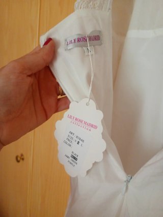 Mono Ibicenco Blanco Talla Única Nuevo