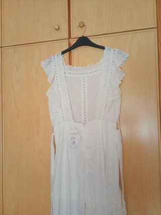 Mono Ibicenco Blanco Talla Única Nuevo